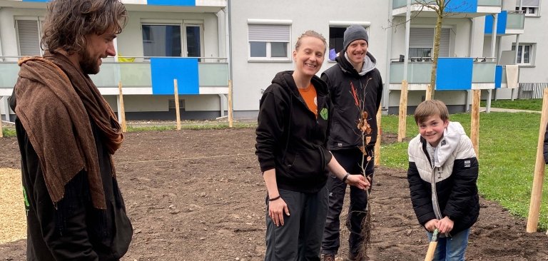 Wohnbau Mühlheim sorgt für neues Stadtgrün