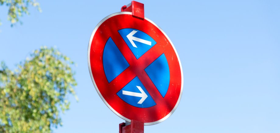 Verkehrsschild Halteverbot