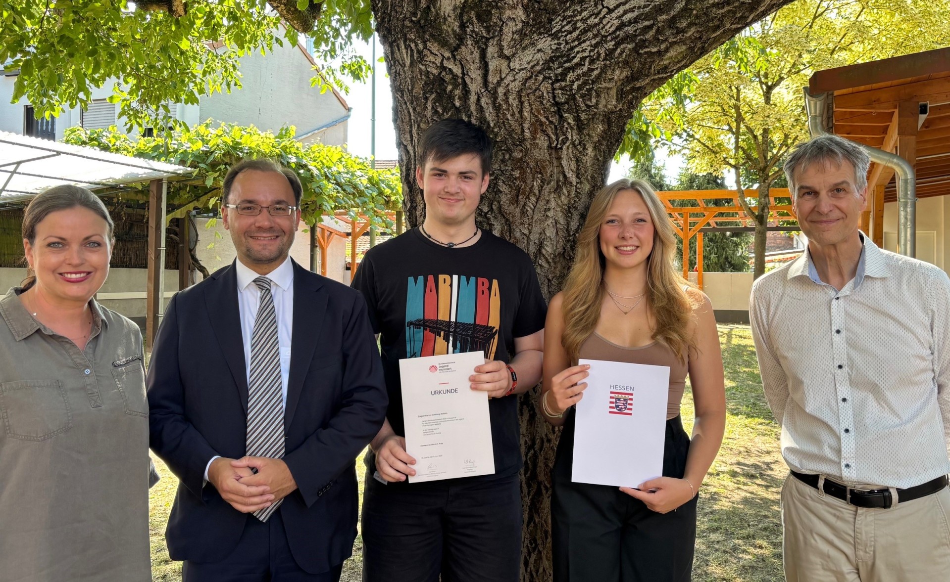 Musikschule - Gratulationstreffen mit Marlies Wilk und Gregor Vondung Musikschule - Gratulationstreffen mit Marlies Wilk und Gregor Vondung